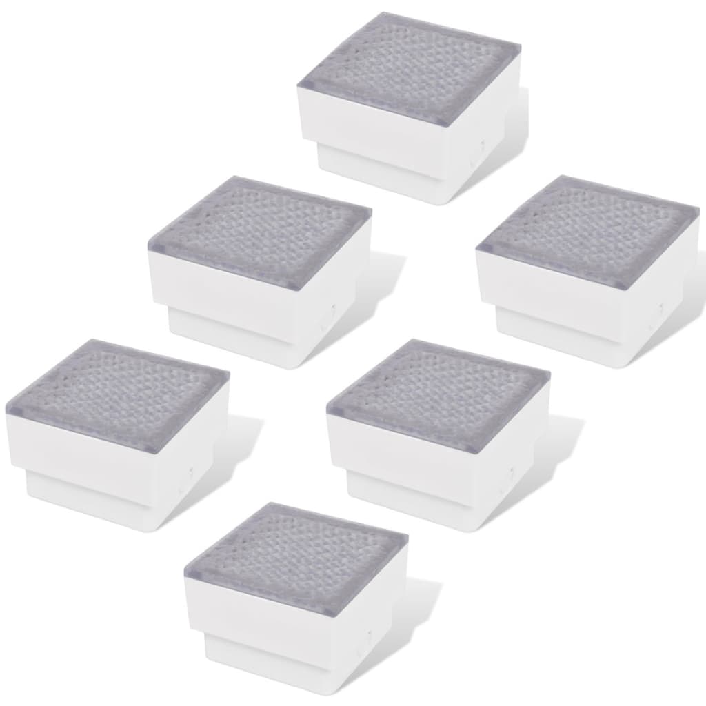 LED-bakkelys 6 stk 100x100x68 mm