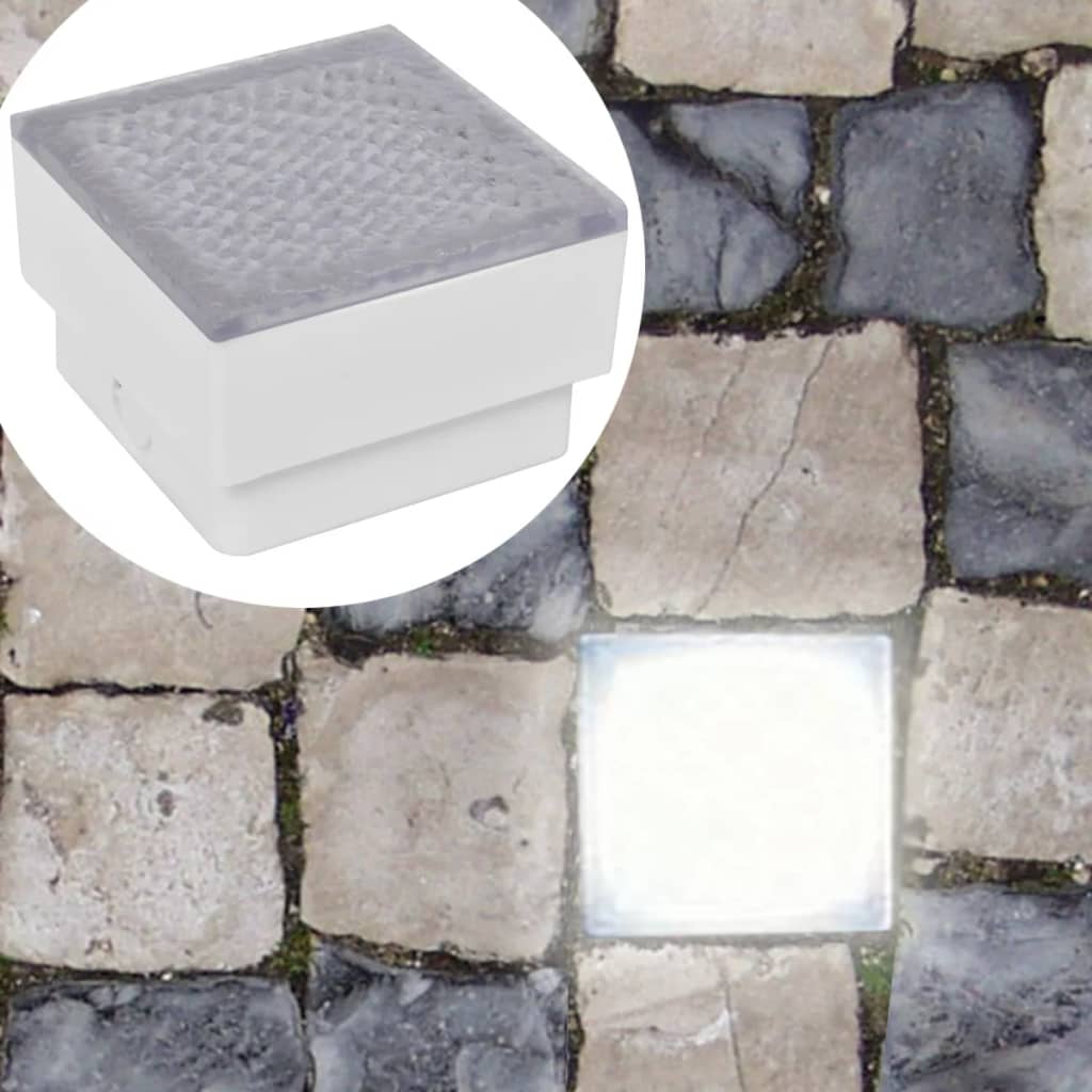 LED-bakkelys 6 stk 100x100x68 mm