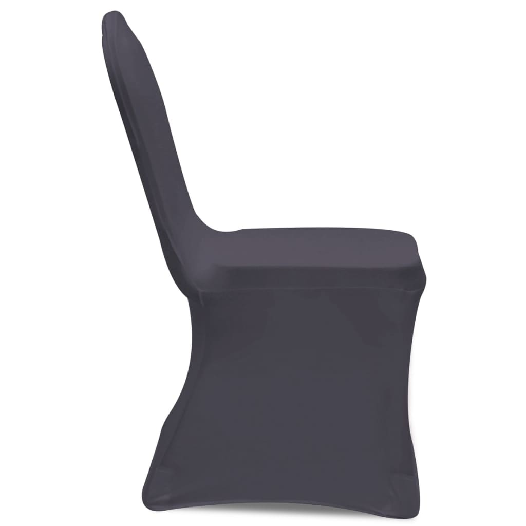 Elastisk Stoltrekk 6 stk Antrasitt