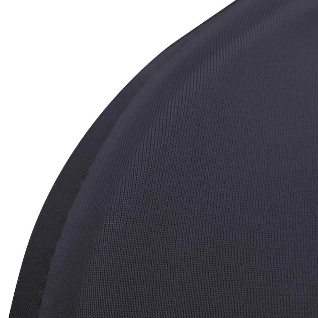 Elastisk Stoltrekk 6 stk Antrasitt