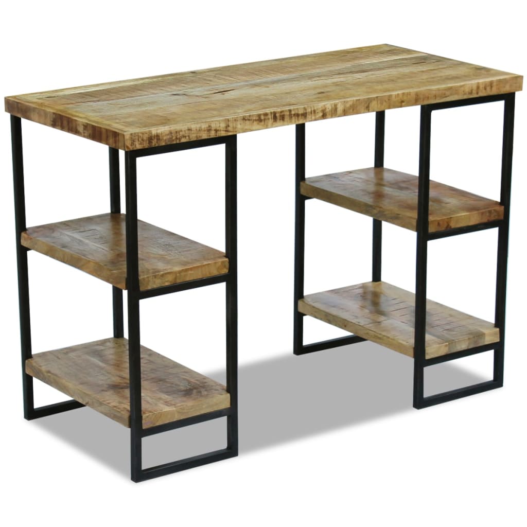 Kontorpult mangotre 110x50x76 cm