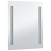 LED-veggspeil til bad 60x80 cm