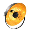 Stående lampe E27 svart og gull 51 cm