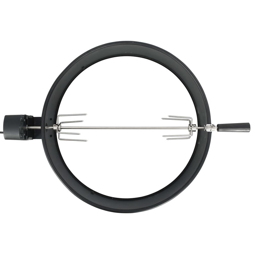 Rotisseriesett grill 57 cm svart