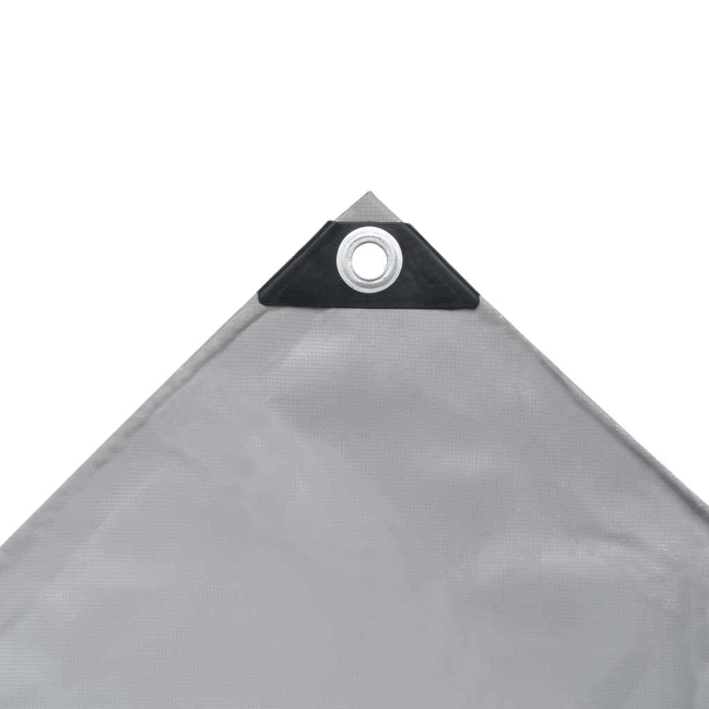 Presenning 650 g/m² grå 5x6 m