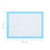 Dyretreningsmatter 400 stk 45x33 cm ikke-vevet stoff