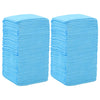 Dyretreningsmatter 100 stk 60x60 cm ikke-vevet stoff