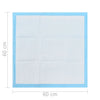 Dyretreningsmatter 100 stk 60x60 cm ikke-vevet stoff