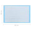 Dyretreningsmatter 100 stk 90x60 cm ikke-vevet stoff