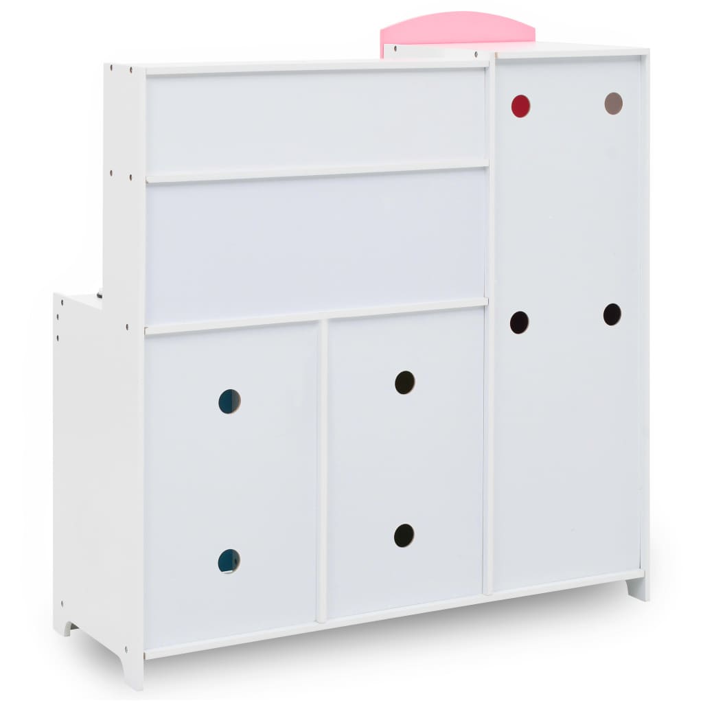 Lekekjøkken for barn MDF 80x30x85 cm flerfarget