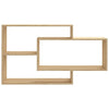 Vegghyller sonoma eik 104x20x58,5 cm konstruert tre