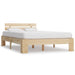 Sengeramme med hodegavl 140x200 cm heltre furu