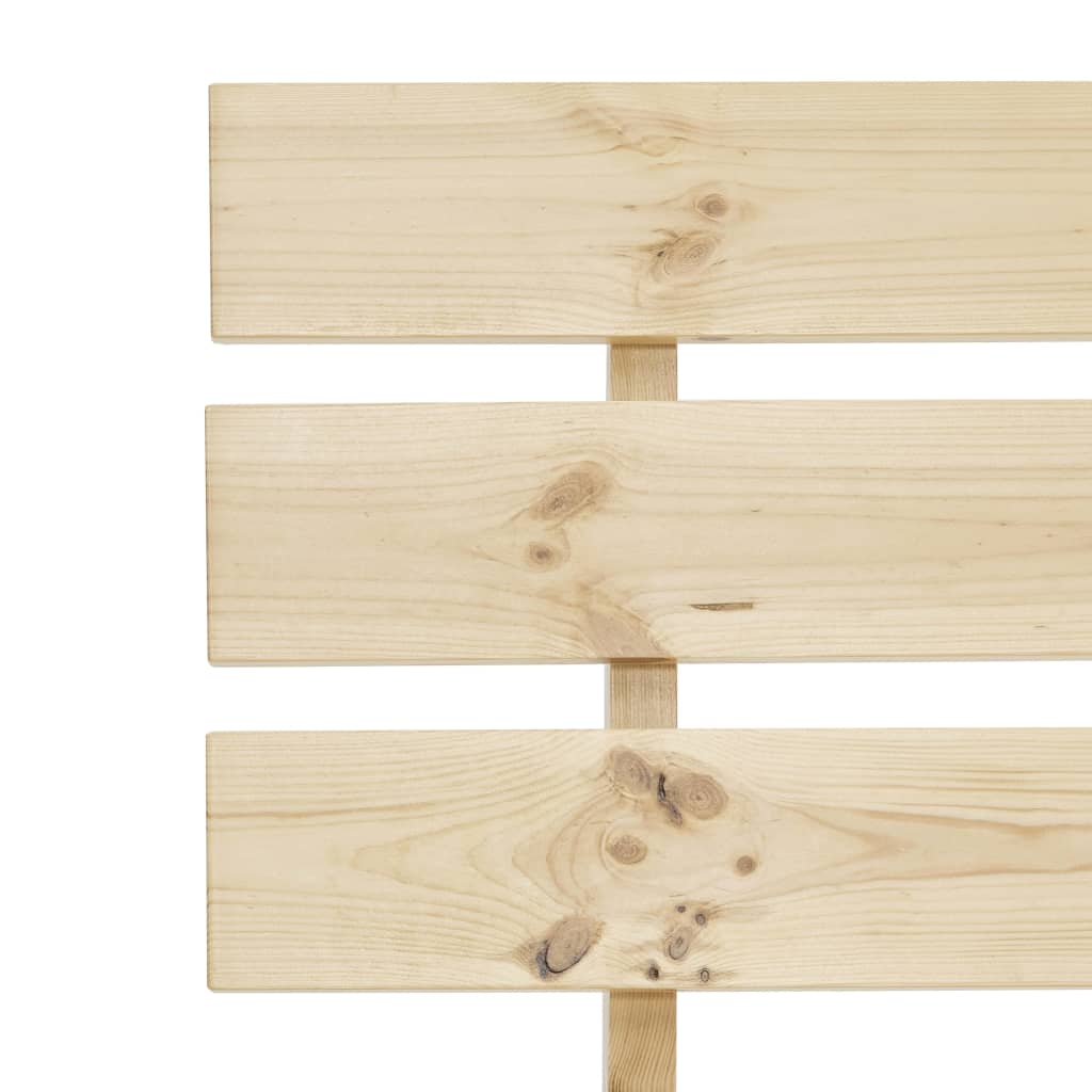 Sengeramme med hodegavl 140x200 cm heltre furu
