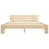 Sengeramme med hodegavl 160x200 cm heltre furu