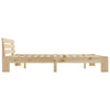 Sengeramme med hodegavl 160x200 cm heltre furu