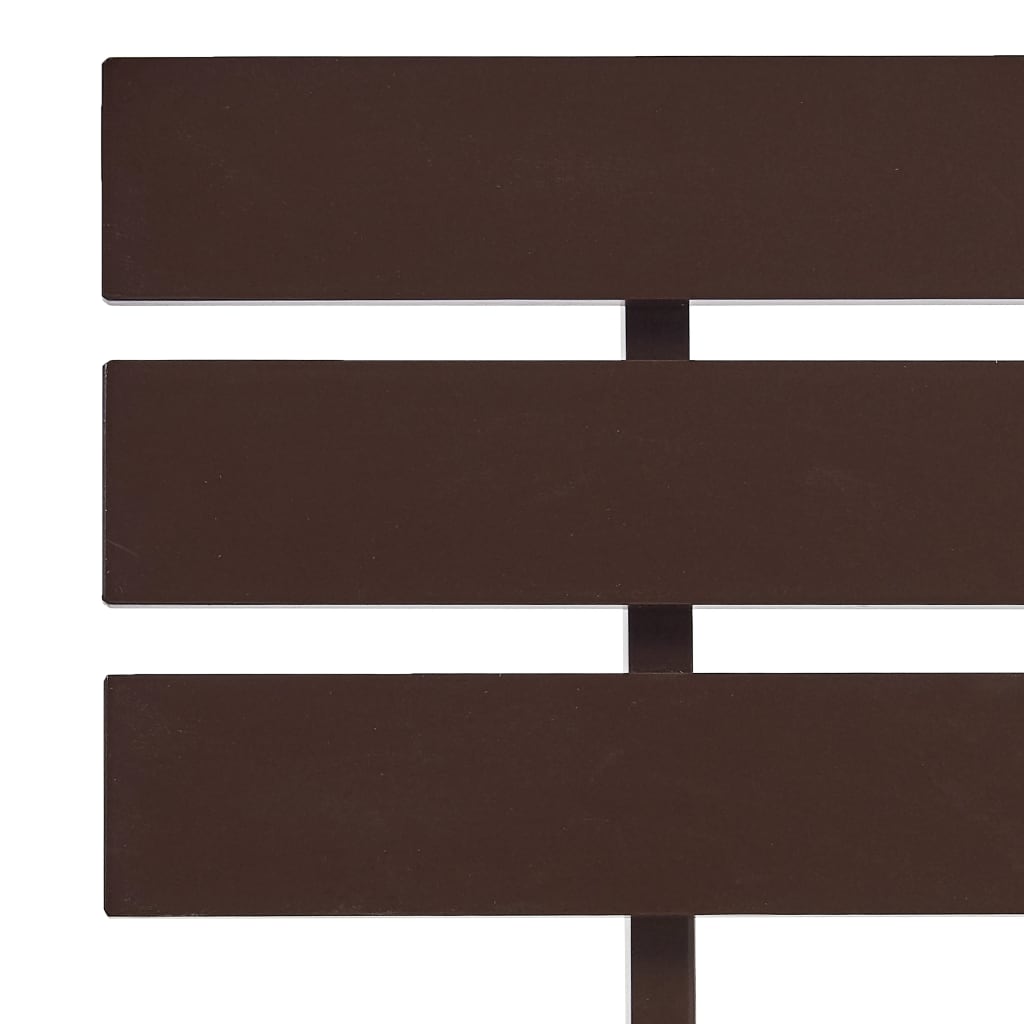 Sengeramme mørkebrun heltre furu 120x200 cm