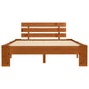 Sengeramme honningbrun heltre furu 120x200 cm