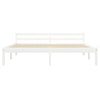 Sengeramme hvit heltre furu 180x200 cm