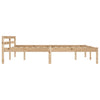 Sengeramme heltre furu 180x200 cm
