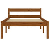 Sengeramme honningbrun heltre furu 100x200 cm