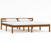 Sengeramme honningbrun heltre furu 160x200 cm