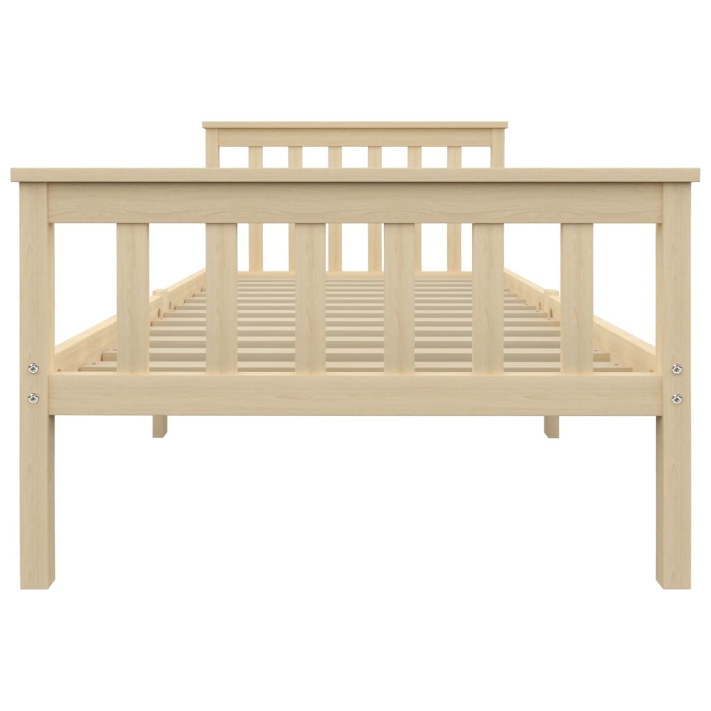 Sengeramme naturlig heltre furu 100x200 cm