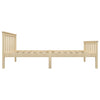 Sengeramme naturlig heltre furu 100x200 cm