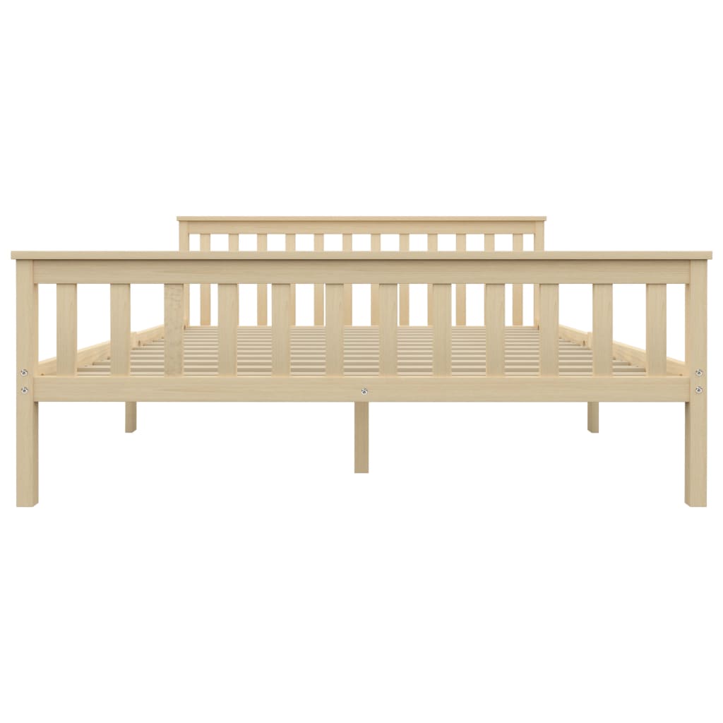 Sengeramme heltre furu naturlig 160x200 cm