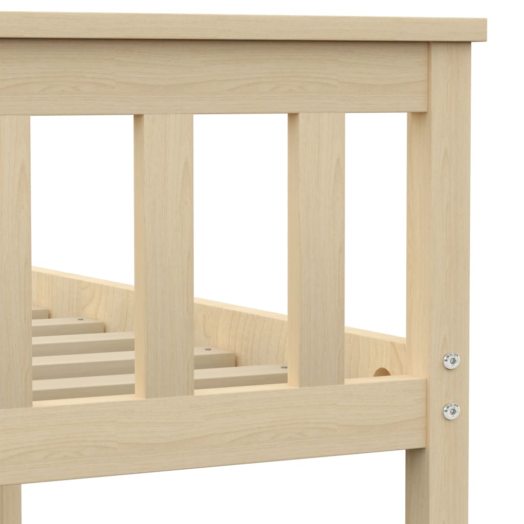 Sengeramme heltre furu naturlig 160x200 cm