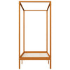 Himmelsengeramme honningbrun heltre furu 100x200 cm