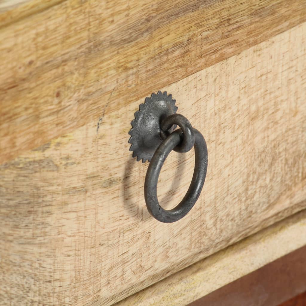 Nattbord 40x30x52 cm grov heltre mango