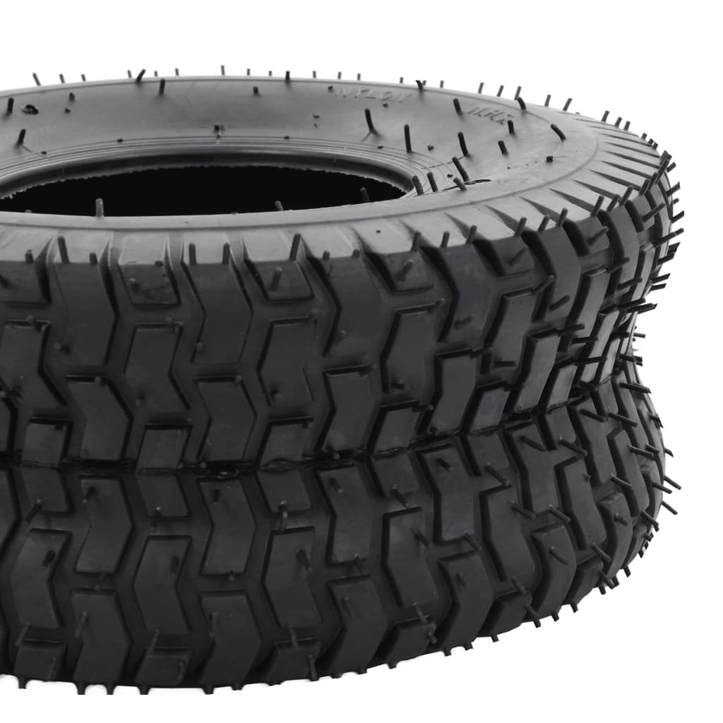 Trillebårdekk og innerslange sett 4 deler 15x6.00-6 4PR gummi