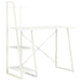 Skrivebord med hylleenhet hvit 102x50x117 cm