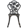 Bistrosett 3 deler aluminium