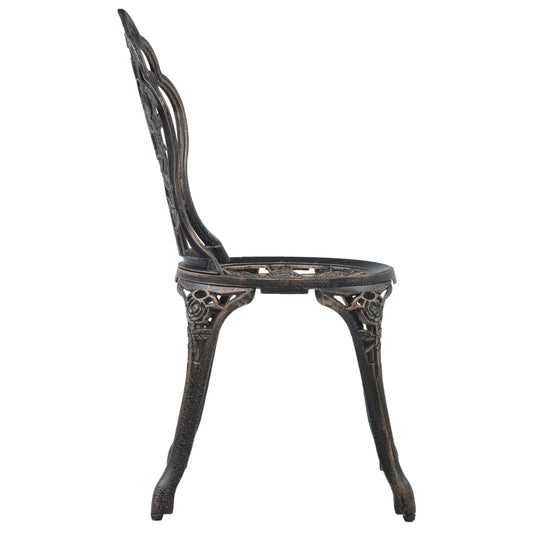 Bistrosett 3 deler aluminium