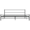 Sengeramme svart metall 180x200 cm
