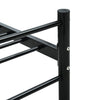 Sengeramme svart metall 180x200 cm