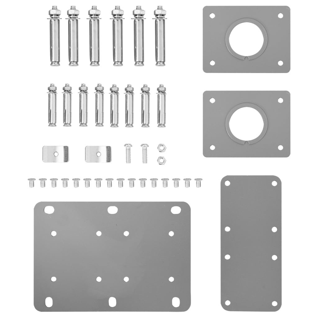 Uttrekkbar sidemarkise 120x600 cm rød