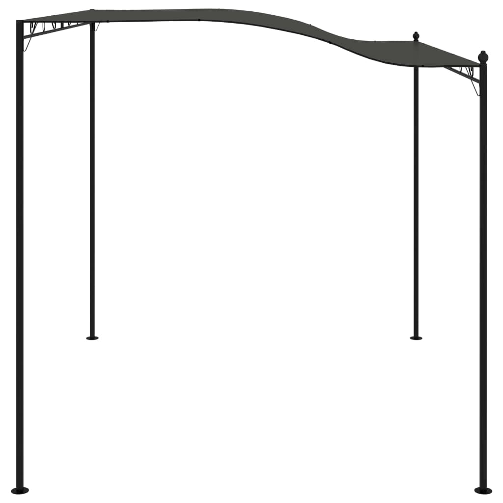 Paviljong 3x2,4 m antrasitt