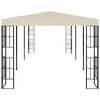 Paviljong 3x6 m kremhvit