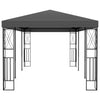 Paviljong 3x6 m antrasitt stoff