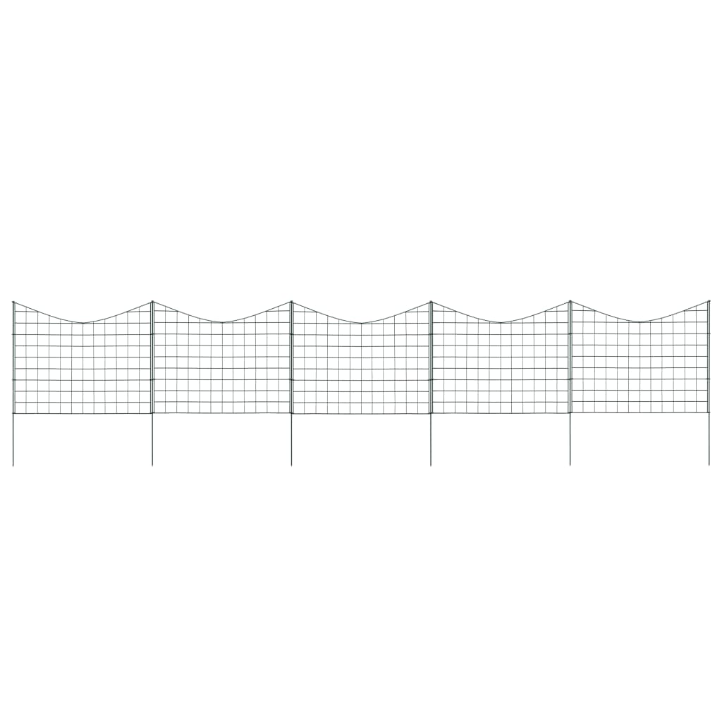 Gjerdesett buet lavere 77,5x64 cm grønn