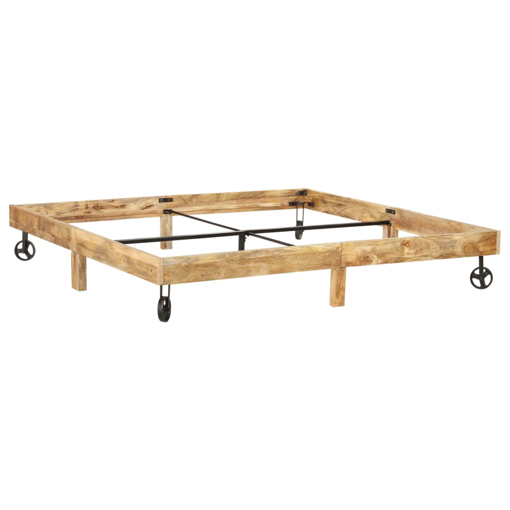 Sengeramme heltre mango 200x200 cm