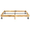 Sengeramme heltre mango 200x200 cm