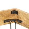 Sengeramme heltre mango 200x200 cm
