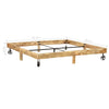 Sengeramme heltre mango 200x200 cm