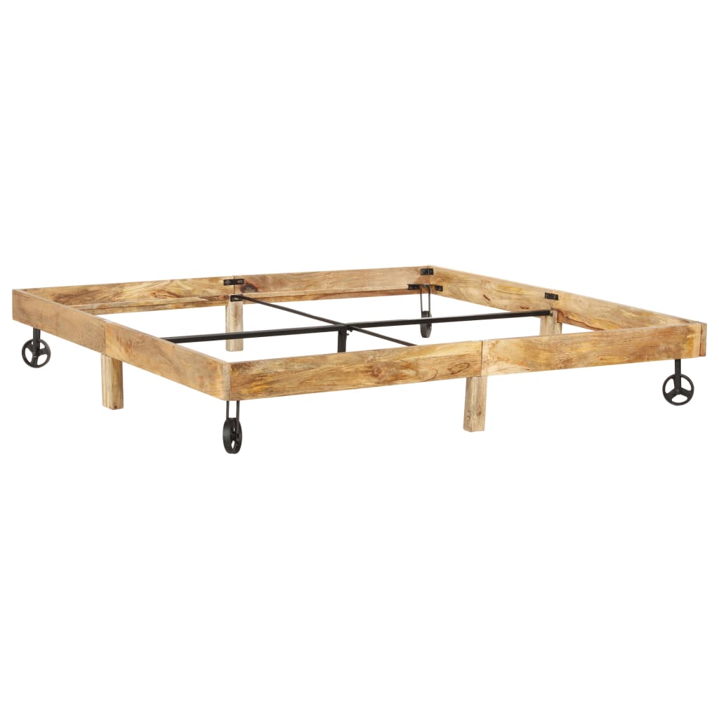 Sengeramme heltre mango 200x200 cm