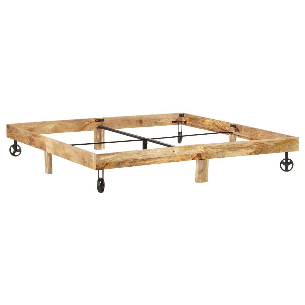 Sengeramme heltre mango 200x200 cm