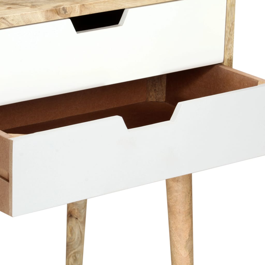 Nattbord 47x35x59 cm heltre mango