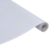 Vindusfilm frostet og stripet mønster 0,9x50 m PVC
